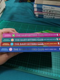The Baby-Sitters Club Graphix#1/2/3/4:Full ColorEdi；A GRAPHIC NOVEL BY RAINA TELGEMEIER WITH COLOR BY BRADEN LAMB；MARY ANNE SAVES THE DAY；CLAUDIA AND MEAN JANINE4本合售