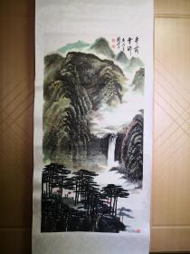 黄艳华国画作品：井岗会师