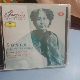 CHOPIN  COMPLETE  EDITION   SONGS肖邦歌曲集  CD