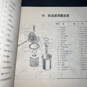 上海-50型轮式拖拉机零件图册第二版