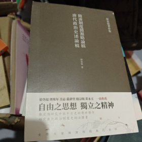 隋唐制度渊源略论稿 唐代政治史述论稿（繁体竖排 史学大家陈寅恪经典代表作）