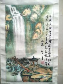 杨波山水国画作品