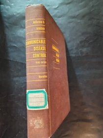 communicable disease control 传染病的控制 1953年 精装本
