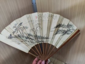 曹鸿年(1879-1956)字恕伯，天津人，回族，1901 年毕业于亚氏敬业学堂，后任文昌官第一学堂、慈惠寺小学、葛沽镇小学教师。1905 年任县立教员传习所主任教师、省模范小学校长。直隶实业厅邀请为直隶美术学会国画导师，遂专以书画问世学书于顾书度，学画于王铸九。诗、书、画均造诣甚高。又擅长金石篆刻，馆名松寿轩，书联好用边跋，作画喜作长题。著有《松寿轩诗稿》。尺寸49/19，买的价高，想捡漏勿扰