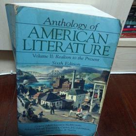 英文原版：ANTHOLOGY OF AMERICAN LITERATURE Volume 2 Realism to the present