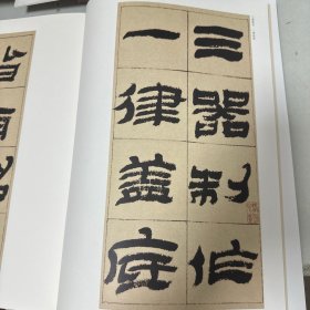 中国书法经典碑帖导临类编：隶书（卷5）放大本 金农杂书册，金农临华山碑，邓石如崔子玉座右铭，伊秉綬隶书，伊秉綬虞仲翔祠碑，何绍基临石门颂，何绍基临张迁碑 定价390元
