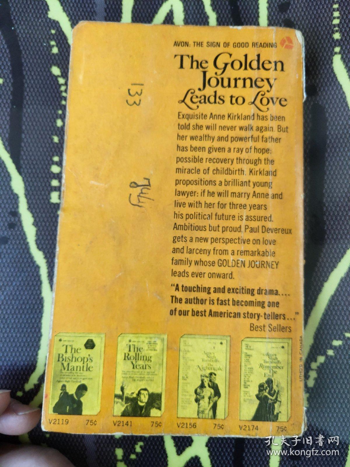 THE GOLDEN JOURNEY <金色之旅> 书口三面刷红