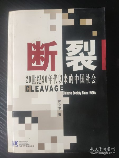 断裂：20世纪90年代以来的中国社会