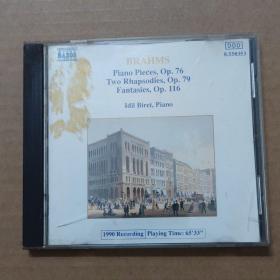 CD：BRAHMS PIANO PIECES OPP.76,79&116