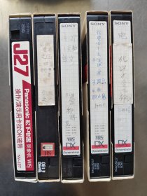 录像带 （仙侣奇缘、蝉翼传奇、蜀山奇侠、天神剑女、金粉游龙、雪花神剑、演示带等）5个合售