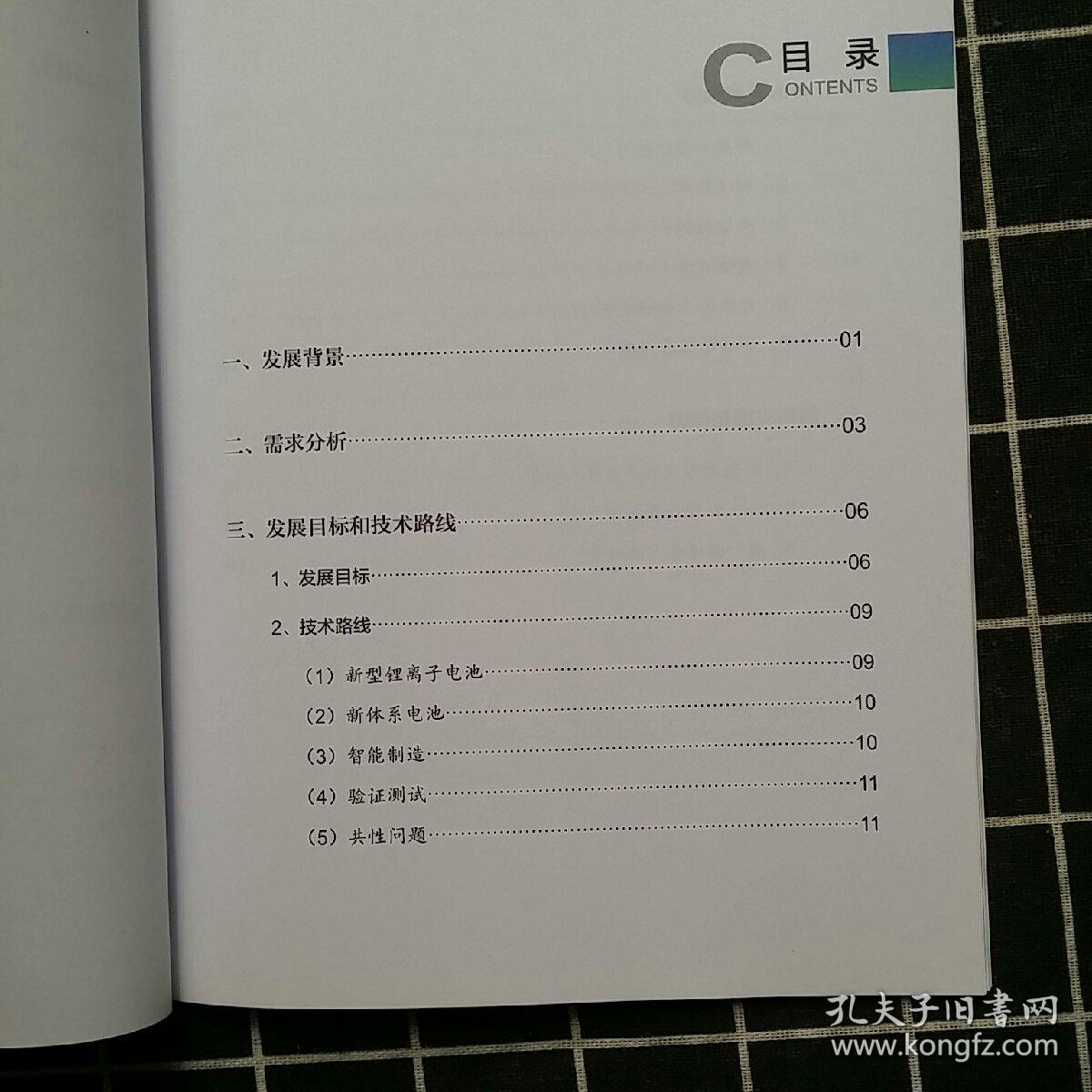 中国汽车百人会课题报告：中国汽车动力电池发展路线图