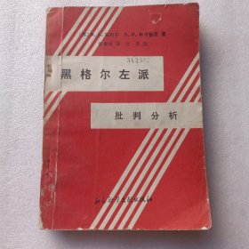 黑格尔左派 批判分析