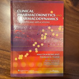 clinical pharmacokinetics and pharmacodynamics 临床药代动力学和药效学