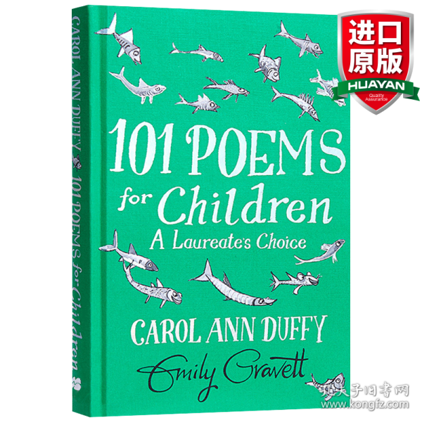 英文原版 101 Poems for Children Chosen by Carol Ann Duffy给孩子的101首诗 精装 英文版 进口英语原版书籍