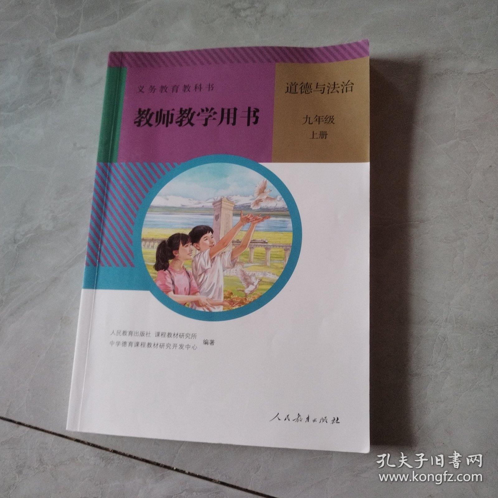 教师教学用书 道德与法治 九年级 上册