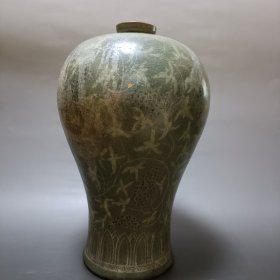 朝鲜青瓷大观音瓶