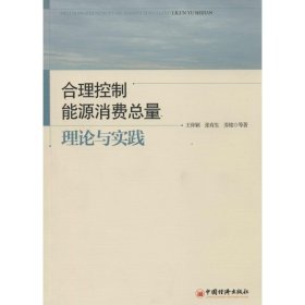 正版 合理控制能源消费总量 王仲颖 中国经济出版社