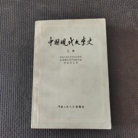 中国现代文学史上册