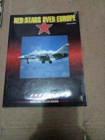 RED STARS OVER EUROPE  ( 脱胶 不缺页) 见图