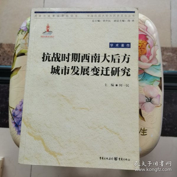 抗战时期西南大后方城市发展变迁研究