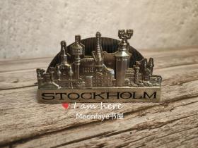 斯德哥尔摩城市纪念名片夹