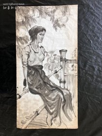 人物画 软件尺寸69*35厘米Y257-07