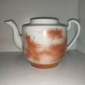 司马光砸缸端把壶