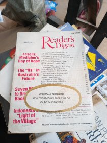 英文原版读者文摘 Reader's digest 1981年4月