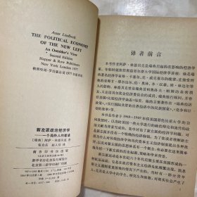 新左派政治经济学：一个局外人的看法