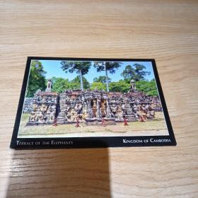 明信片–大象的露台·柬埔寨王国