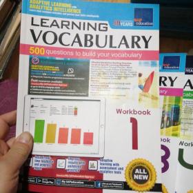 LEARNING VOCABULARY 500 600 700+SAP Learning Vocabulary Workbook 1 2 3 4  5（6本合售）