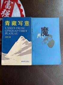 罗达成旧藏王宗仁、卢新华签名本（青藏写意、魔）2本 1版1印