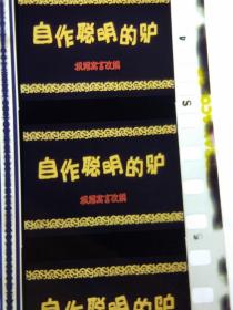 长春电影制片厂绝版 彩色木偶片 自作聪明的驴 35毫米电影胶片 美术片 木偶片 动画片（失传）