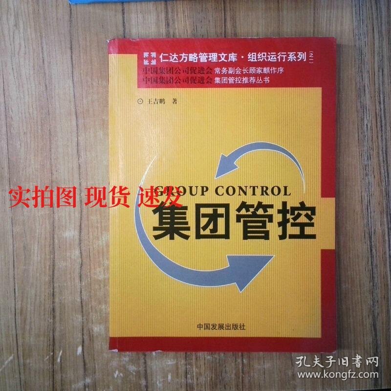 集团管控  9787800878046