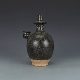建窑珍珠斑天目釉净瓶