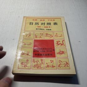 公历 农历 干支历?日历对照表?（1881-2000年）