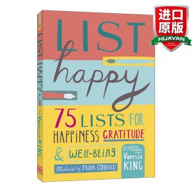 英文原版 List Happy 快乐清单 精装 英文版 进口英语原版书籍