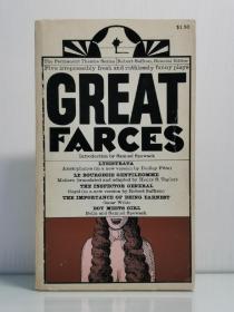 《经典闹剧五种：阿里斯托芬、莫里哀、果戈里、王尔德……》Great Farces : Five Master Farces Complete  by Aristophanes, Molière, Nikolai Gogol, Oscar Wilde, Bella and Samuel Spewack [ Collier Books 1966年版 ] （戏剧）英文原版书