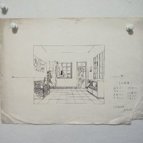 著名画家、十堰市美协常务理事欧阳少军(欧阳绍君)线描画