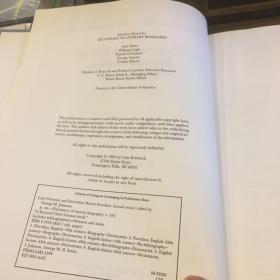 Dictionary of literary biography volume 197 : late-victorian and Edwardian British novelists 《文学传记辞典》（卷197，维多利亚晚期和爱德华时代英国小说家》