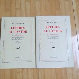 Jean-Paul Sartre / Lettres au castor et à quelques autres,2 tomes 1926-1963 萨特《致海狸书，及其它书信集》两册全 法语原版