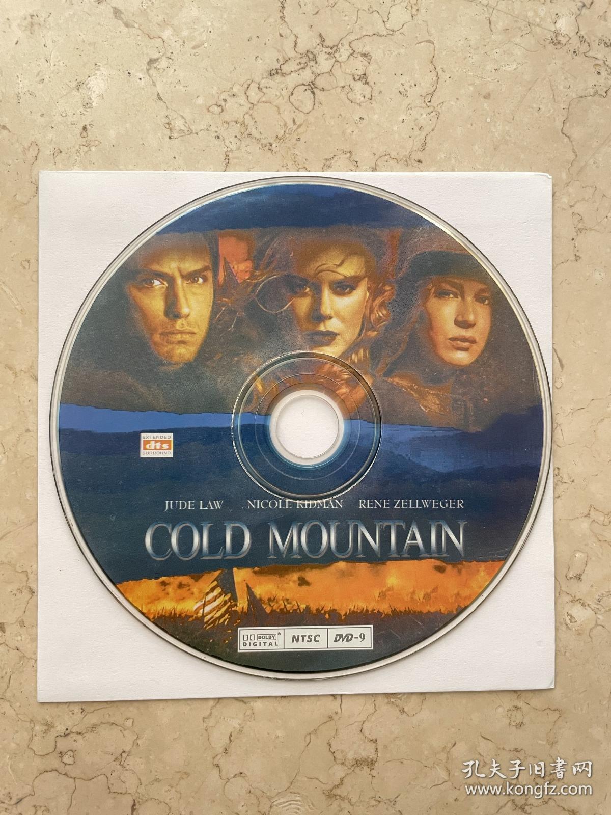 冷山 Cold Mountain DVD 曾获奥斯卡奖的影片 由裘德·洛、妮可·基德曼、芮妮·齐薇格等主演的爱情、战争片
