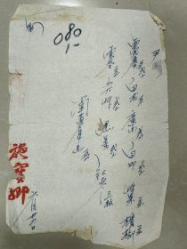 清代火神派郑钦安（1824-1911）弟子、有上百年历史的成都施氏中医诊所创始人、名医施宝卿(1874～1978) 60代年同一患者中医处方六页。