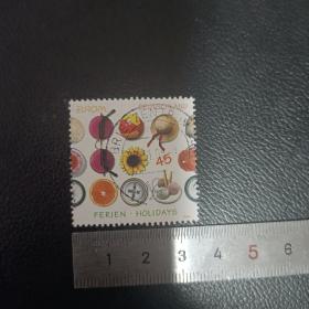 pl0104外国邮票德国邮票2004年欧罗巴邮票 旅游 太阳镜 指南针 美食 帽子 1全 销 邮戳随机
