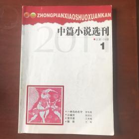 中篇小说选刊 2011年第1期