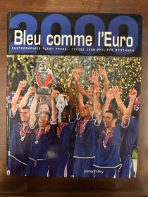 2000欧洲杯足球写真集特刊画册 法国levy原版世界杯欧洲杯画册 euro赛后特刊包邮快递