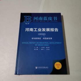 河南蓝皮书：河南工业发展报告（2022）全新未拆封