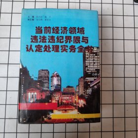 当前经济领域违法违纪界限及认定处理实务全书
