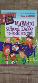 Dan Gutman   ：Weirder School12-Book Box Set My Weird School DaZe12-Book Box Set  ，，Weirder School12-Book Box Set   丹·古特曼 我的古怪学校12本盒套装  我的怪学校12本盒套装【两盒24本合售】【132】