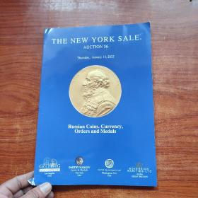 THE NEW YORK SALE  2022年钱币拍卖图录